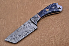 Load image into Gallery viewer, Custom Made Damascus Steel Skinner Knife.SK-143
