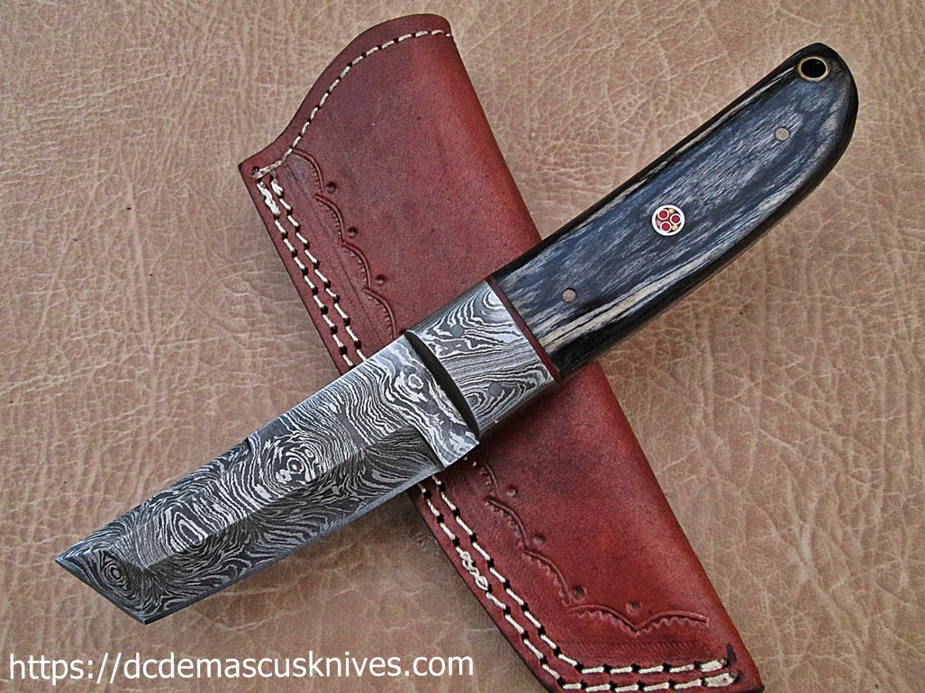 Custom Made Damascus Steel Skinner Knife.SK-200
