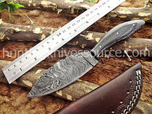 Load image into Gallery viewer, Custom  Made Damascus Steel  Skinner Knife.SK-39

