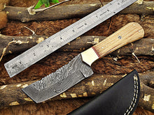 Load image into Gallery viewer, Custom  Made Damascus Steel Skinner Knife.SK-48
