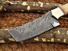 Load image into Gallery viewer, Custom  Made Damascus Steel Skinner Knife.SK-48
