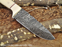 Load image into Gallery viewer, Custom Made Damascus Steel Skinner Knife.SK 68
