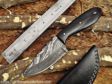 Load image into Gallery viewer, Custom Made Damascus Steel Skinner Knife.SK-51
