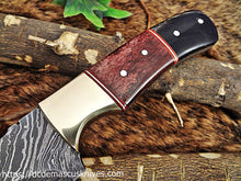 Load image into Gallery viewer, Custom Made Damascus Steel Skinner Knife.SK-83
