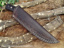 Load image into Gallery viewer, Custom Made Damascus Steel Skinner Knife.SK-101
