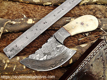 Load image into Gallery viewer, Custom Made Damascus Steel Skinner Knife.SK-89
