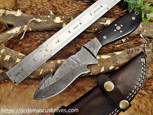 Load image into Gallery viewer, Custom Made Damascus Steel Skinner Knife.SK-86
