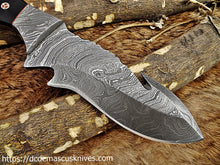 Load image into Gallery viewer, Custom Made Damascus Steel Skinner Knife.SK-86
