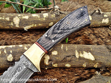 Load image into Gallery viewer, Custom Made Damascus Steel Skinner Knife.SK-121
