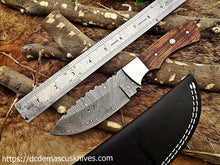 Load image into Gallery viewer, Custom Made Damascus Steel Skinner Knife.SK-126
