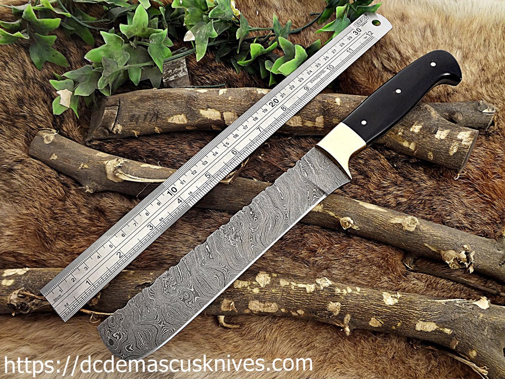 Custom  Made Damascus Steel Chef Knife.CH-25