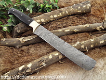 Load image into Gallery viewer, Custom Made Damascus Steel Chef Knife.CH-27
