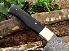 Load image into Gallery viewer, Custom Made Damascus Steel Chef Knife.CH-38
