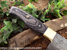 Load image into Gallery viewer, Custom  Made Damascus Steel Chef Knife.CH-37
