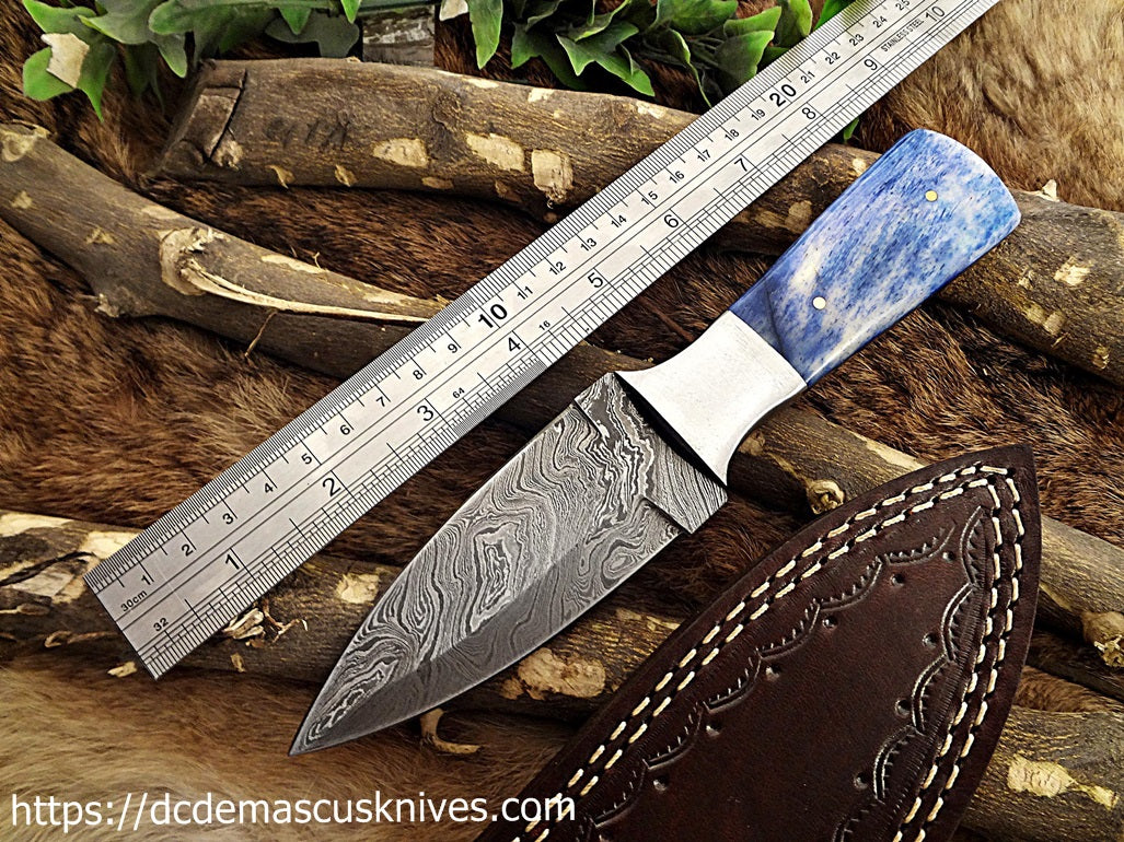 Custom Made Damascus Steel Skinner Knife.SK-141