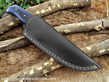Load image into Gallery viewer, Custom Made Damascus Steel Skinner Knife.SK-140
