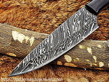 Load image into Gallery viewer, Custom Made Damascus Steel chef Knife.CH-03
