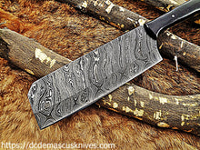Load image into Gallery viewer, Custom Made Damascus Steel chef Knife.CH 08
