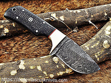 Load image into Gallery viewer, Custom  Made Damascus Steel Skinner Knife..SK-04
