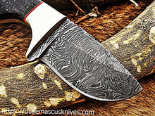 Load image into Gallery viewer, Custom  Made Damascus Steel Skinner Knife..SK-04
