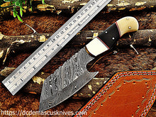 Load image into Gallery viewer, Custom  Made Damascus Steel Skinner Knife.SK-18
