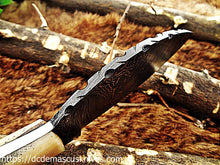 Load image into Gallery viewer, Custom  Made Damascus Steel Skinner Knife.SK-23
