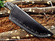 Load image into Gallery viewer, Custom  Made Damascus Steel Skinner Knife.SK-27
