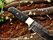 Load image into Gallery viewer, Custom  Made Damascus Steel Skinner Knife.SK-29
