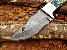 Load image into Gallery viewer, Custom  Made Damascus Steel Skinner Knife.SK-36
