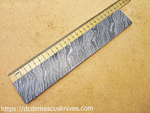 Load image into Gallery viewer, Custom Made Damascus Steel Billet.
