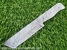 Load image into Gallery viewer, Custom Made Damascus Steel Blankblade.BB-5027
