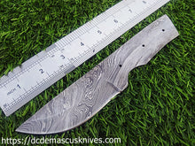 Load image into Gallery viewer, Custom Made Damascus Steel Blankblade.BB-5032
