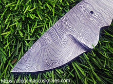 Load image into Gallery viewer, Custom Made Damascus Steel Blankblade.BB-5043
