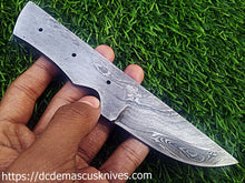 Load image into Gallery viewer, Custom Made Damascus Steel Blankblade.BB-5050
