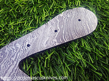 Load image into Gallery viewer, Custom Made Damascus Steel Blankblade.BB-5053
