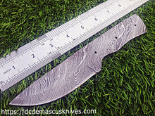 Load image into Gallery viewer, Custom Made Damascus Steel Blankblade.BB-5060
