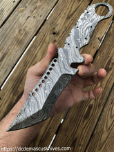 Load image into Gallery viewer, Custom Made Damascus Steel Blank Blade.BB-007
